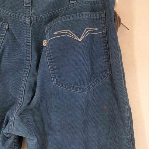 リーバイス Levis 80S USA製 白タブ ボタン裏525刻印 42TALONジップ Movin' On コーデュロイ フレアパンツ メンズ