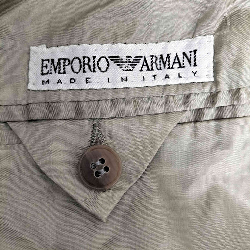 エンポリオアルマーニ EMPORIO ARMANI イタリア製 ウール テーラードジャケット メンズ