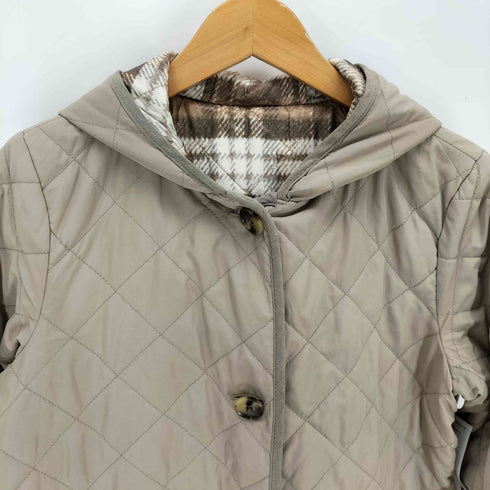 ローレンラルフローレン LAUREN RALPH LAUREN リバーシブル フーデッドキルティングコート レディース S