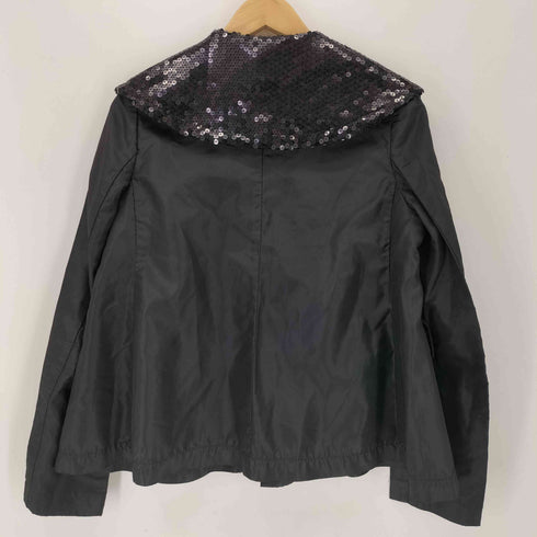 コムデギャルソンコムデギャルソン COMME des GARCONS COMME des GARCONS 17SS スパンコール襟デザイン ジャケット レディース JPN:3