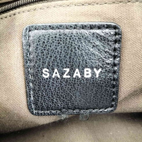 サザビー SAZABY クロスキーロゴ ラメ チェーン ショルダーバッグ レディース