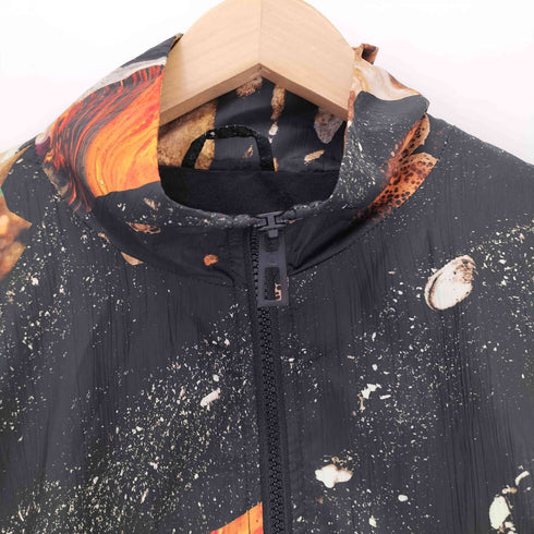 デシグアル Desigual ミネラルモチーフ オーバーサイズ ジャケット レディース import:M