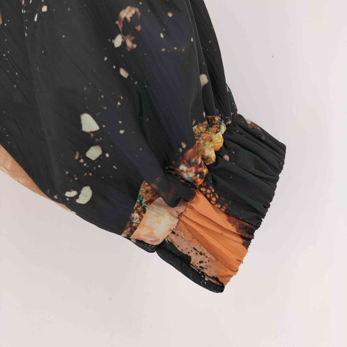 デシグアル Desigual ミネラルモチーフ オーバーサイズ ジャケット レディース import:M