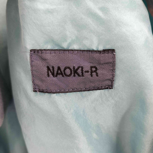 naoki-r フラワープリント シルク ジップアップブルゾン domestic メンズ JPN:48