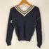 ラルフローレン RALPH LAUREN Vネックリブニットセーター レディース M