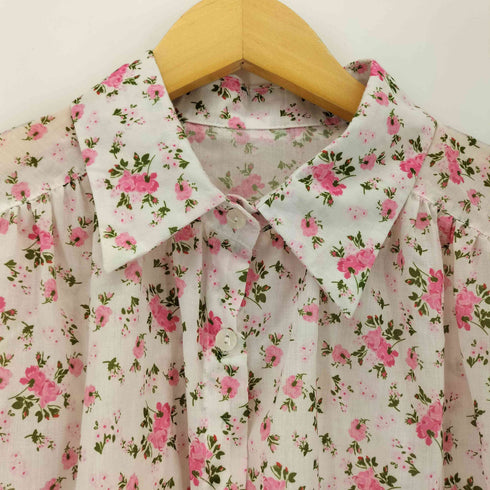 er geng.studio 花柄 シャツワンピース casual レディース