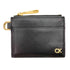 カルバンクライン CALVIN KLEIN CK ICON 4CC HOLDER W 牛革 カウレザー Dカン付き コイン カード ケース ブラック レディース ONE SIZE