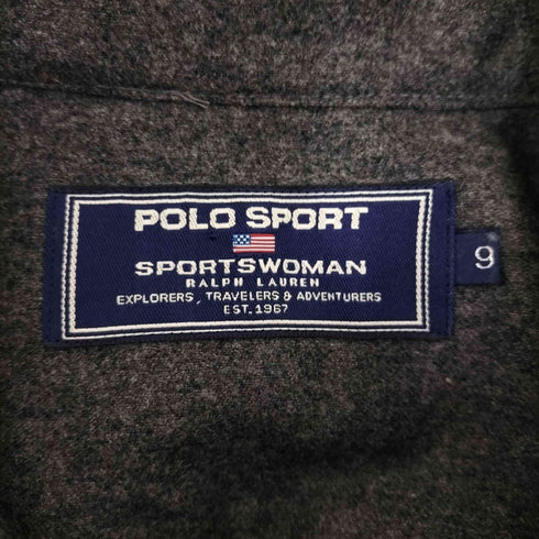 ポロスポーツラルフローレン POLO SPORT RALPH LAUREN ウールシャツ レディース 9