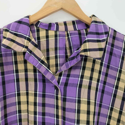 キャンディストリッパー Candy Stripper FLARE CHECK SHIRT ワンピース レディース JPN:M