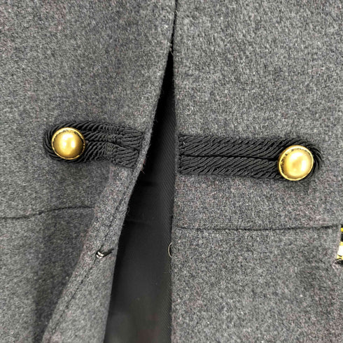 ザラ ZARA trf_outerwear 植物柄刺繍 ナポレオンジャケット レディース import:L