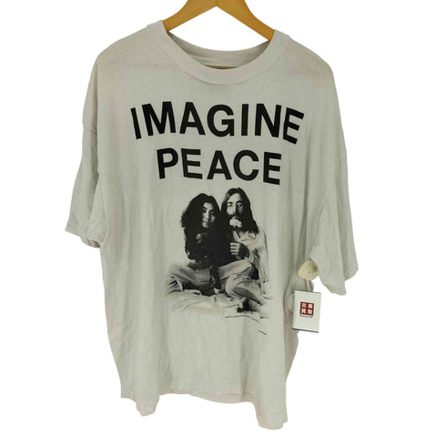 セントマイケル SAINT MICHAEL IMAGINE PEACE グラフィックプリントTシャツ メンズ XXL