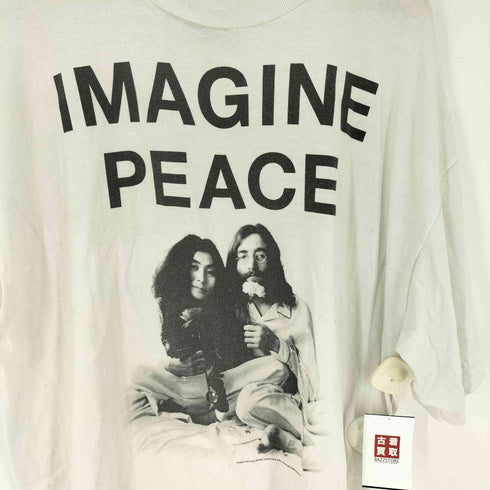 セントマイケル SAINT MICHAEL IMAGINE PEACE グラフィックプリントTシャツ メンズ XXL