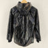 ディーゼルブラックゴールド DIESEL BLACK GOLD イタリア製 ジップアップ PVCレザー ジャケット メンズ 38