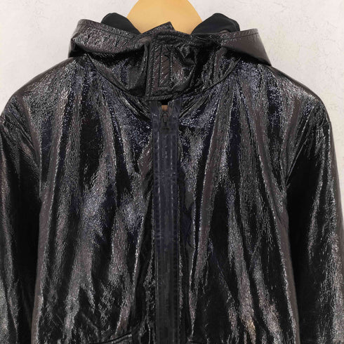 ディーゼルブラックゴールド DIESEL BLACK GOLD イタリア製 ジップアップ PVCレザー ジャケット メンズ 38