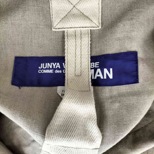 ジュンヤワタナベコムデギャルソンマン JUNYA WATANABE COMME des GARCONS MAN AD2019 20SS リネン マルチポケット テーラードジャケット メンズ M