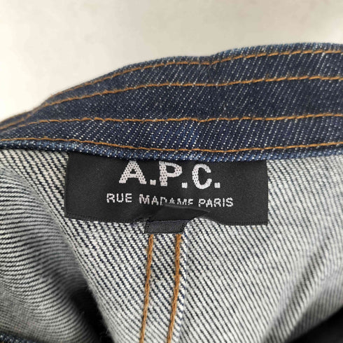 アーペーセー A.P.C. ブッシュポケット デニム ミニスカート レディース EUR:34