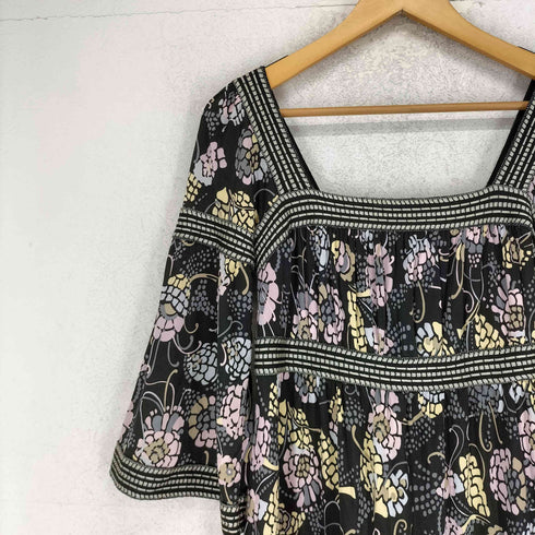 ミッソーニ MISSONI M by MISSONI イタリア製 レーヨン 総柄ドレス レディース EUR:40