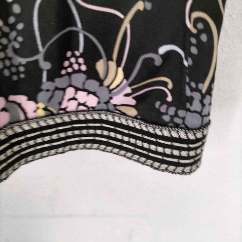 ミッソーニ MISSONI M by MISSONI イタリア製 レーヨン 総柄ドレス レディース EUR:40