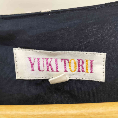 ユキトリイ YUKI TORII 水玉 ドット フリル ワンピース レディース JPN:40
