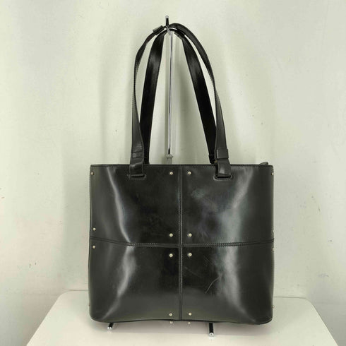 トッズ TOD’S カーフレザー スタッズ ステッチ トートバッグ レディース