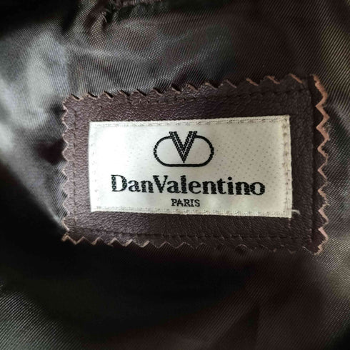 ダンヴァレンティノ Dan valentino 馬革 ホースハイド レザーテーラードジャケット メンズ 3L
