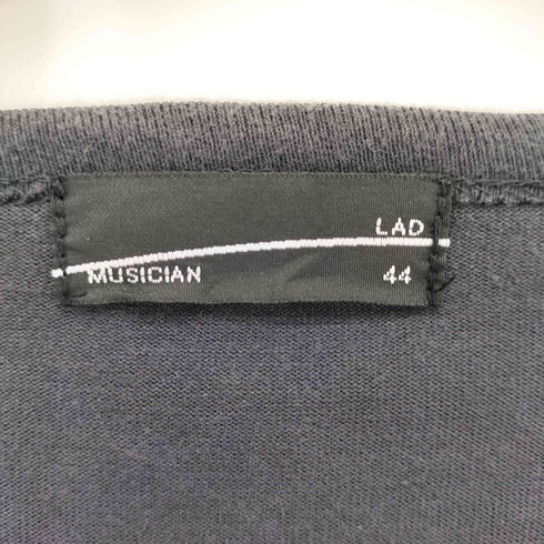 ラッドミュージシャン LAD MUSICIAN コットンクルーネック半袖Tシャツ メンズ 44