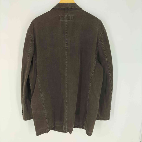 コムデギャルソンオム COMME des GARCONS HOMME 田中オム ウォッシュ加工 コットンツイル 3B テーラードジャケット メンズ JPN:M