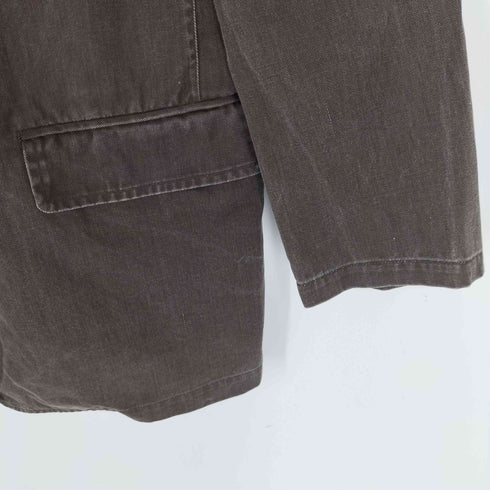 コムデギャルソンオム COMME des GARCONS HOMME 田中オム ウォッシュ加工 コットンツイル 3B テーラードジャケット メンズ JPN:M