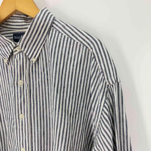 ポロラルフローレン POLO RALPH LAUREN BLAKE リネン100 ボタンダウンシャツ メンズ import:XXL