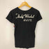 アンディウォーホルバイヒステリックグラマー andy warhol by HYSTERIC GLAMOUR スカル プリント Vネック 半袖 Tシャツ Y2K レディース FREE