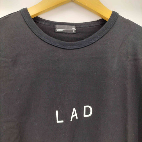 ラッドミュージシャン LAD MUSICIAN P/R LOGO T ロゴプリントクルーネック半袖Tシャツ メンズ 46