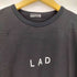 ラッドミュージシャン LAD MUSICIAN P/R LOGO T ロゴプリントクルーネック半袖Tシャツ メンズ 46