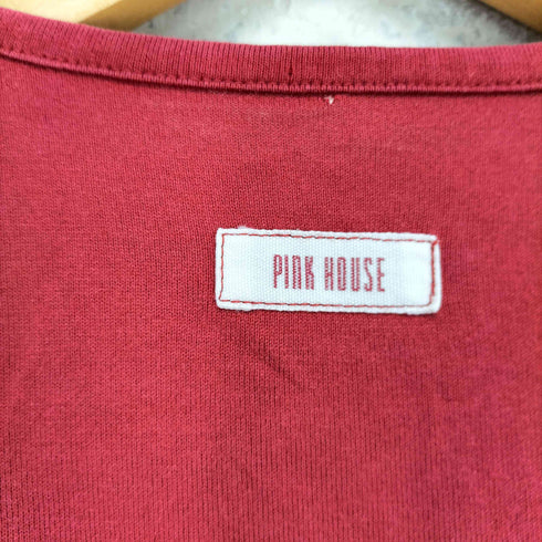 ピンクハウス PINK HOUSE ロゴクルーネックTシャツ ピチT レディース JPN:M