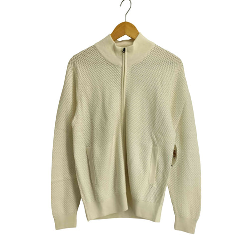 マッキントッシュフィロソフィー MACKINTOSH PHILOSOPHY バスケット編み スタンドジップアップカーディガン メンズ US:40
