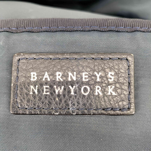 バーニーズニューヨーク BARNEYS NEWYORK シュリンクレザー バッグパック メンズ