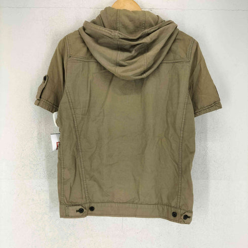 シップスジェットブルー SHIPS JET BLUE Y2K S/S フード トラックシャツ レディース