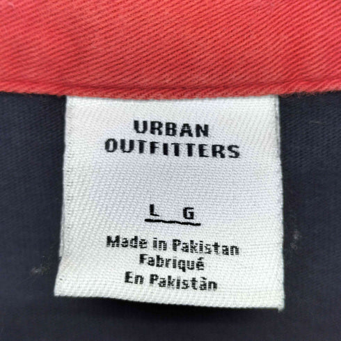 アーバンアウトフィッターズ URBAN OUTFITTERS マルチカラー ラガーシャツ メンズ JPN:L