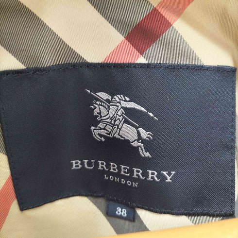 バーバリーロンドン BURBERRY LONDON 裏地メッシュ トレンチコート レディース JPN:38