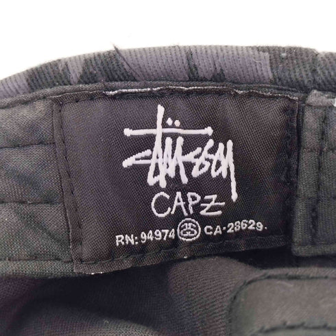 ステューシー Stussy 00s old capz カモワークキャップ メンズ