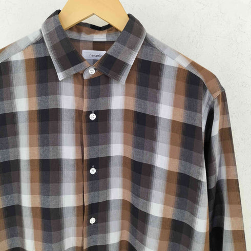 ナナミカ nanamica Regular Collar Wind Shirt レギュラーカラーシャツ メンズ S