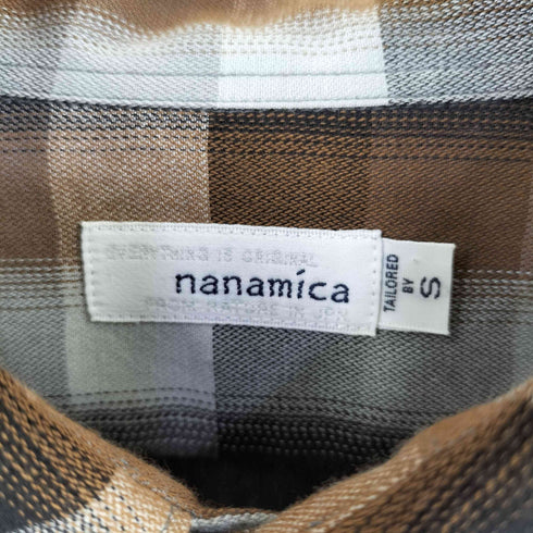 ナナミカ nanamica Regular Collar Wind Shirt レギュラーカラーシャツ メンズ S