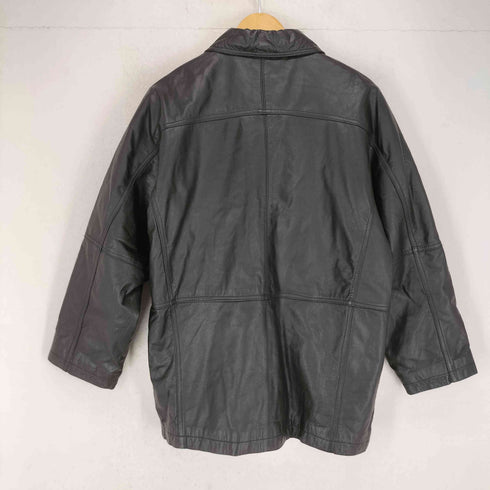 ONTIME オンタイム genuine leather 本革 レザー カーコート メンズ M