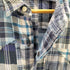 ポロバイラルフローレン Polo by RALPH LAUREN 90s RL WESTERN パッチワーク 半袖 シャツ チェック メンズ import:M