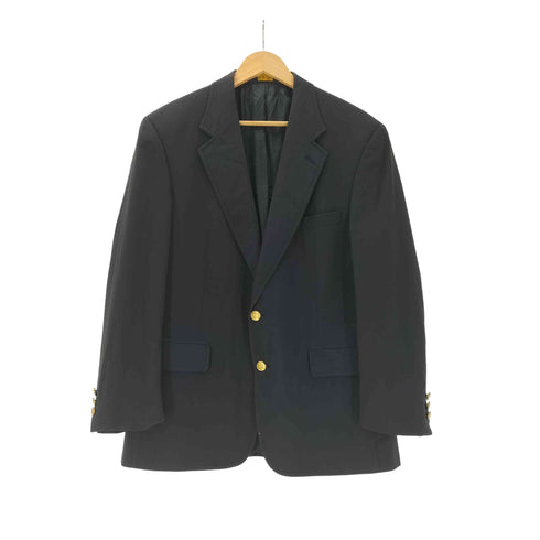 ブルックスブラザーズ BROOKS BROTHERS 90S MEXICO製 2B ウール 金牡丹 ブレザー 紺ブレ テーラード ジャケット メンズ