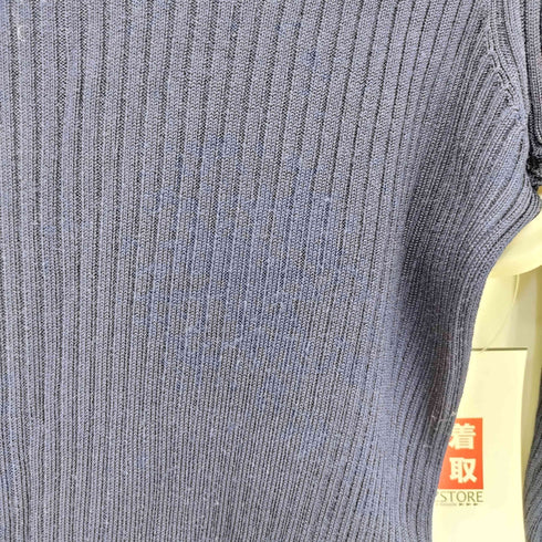 エイチビューティーアンドユースユナイテッドアローズ H BEAUTY & YOUTH UNITED ARROWS RAYON NYLON RIB FLARE SLEEVE PULLOVER レーヨン ナイロン リブ フレアスリーブ ニット レディース