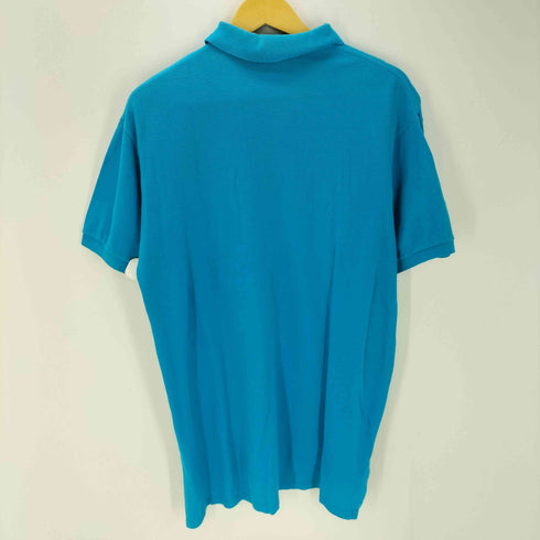 ポロバイラルフローレン Polo by RALPH LAUREN 90S USA製 ポニー 刺繍半袖 ポロ シャツ メンズ import:L
