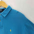 ポロバイラルフローレン Polo by RALPH LAUREN 90S USA製 ポニー 刺繍半袖 ポロ シャツ メンズ import:L