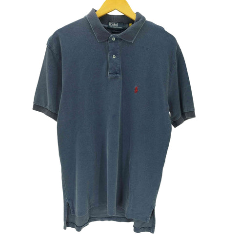 ポロバイラルフローレン Polo by RALPH LAUREN ORIGINAL FIT 現行タグ ポニー 刺繍 ポロシャツ メンズ import:L