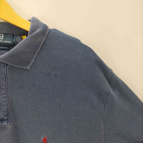 ポロバイラルフローレン Polo by RALPH LAUREN ORIGINAL FIT 現行タグ ポニー 刺繍 ポロシャツ メンズ import:L