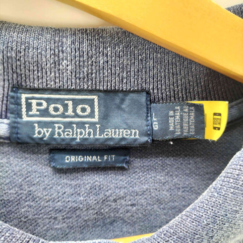 ポロバイラルフローレン Polo by RALPH LAUREN ORIGINAL FIT 現行タグ ポニー 刺繍 ポロシャツ メンズ import:L